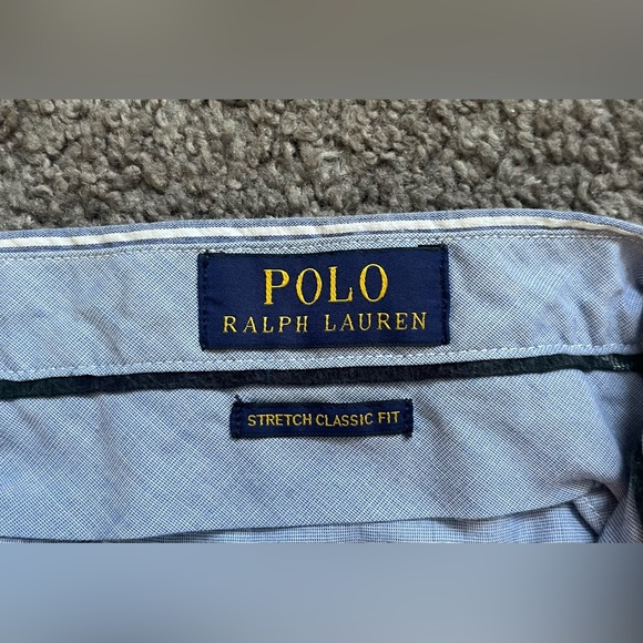 Men’s Ralph Lauren Seersucker Skull and Crossbones Stretch Classic Shorts - Picture 2 of 3